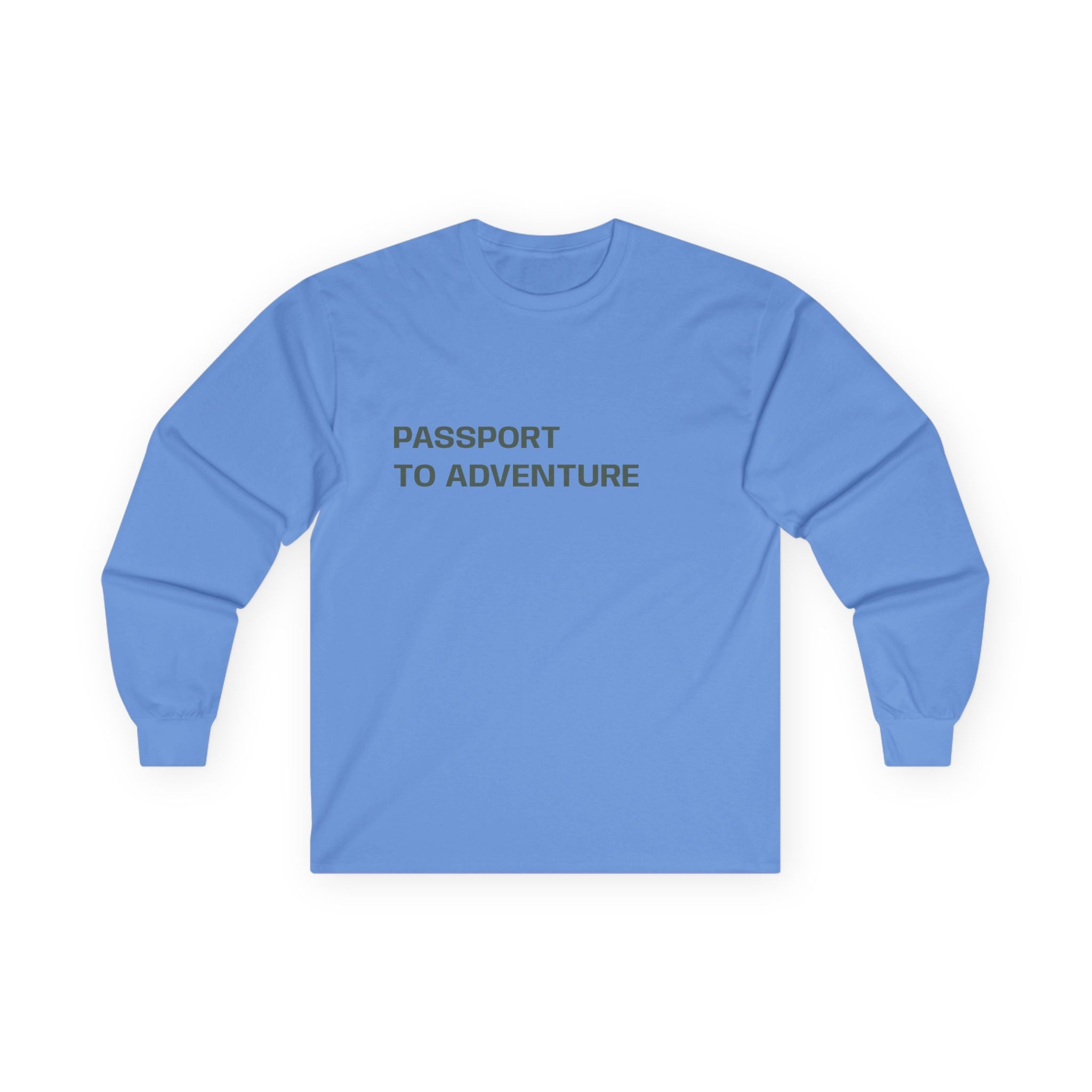Adventure Long Sleeve Tee, Unisex Outdoors Shirt