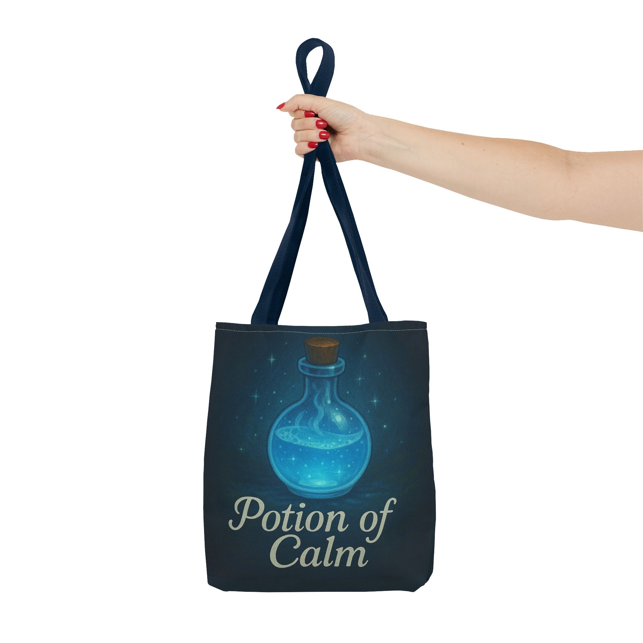 Potion of Calm Tote Bag | D&D Inspired Bag | Fantasy RPG Gift | Witchy Aesthetic Eco Bag, Magical Gift for Relaxation,  Witchy Aesthetic