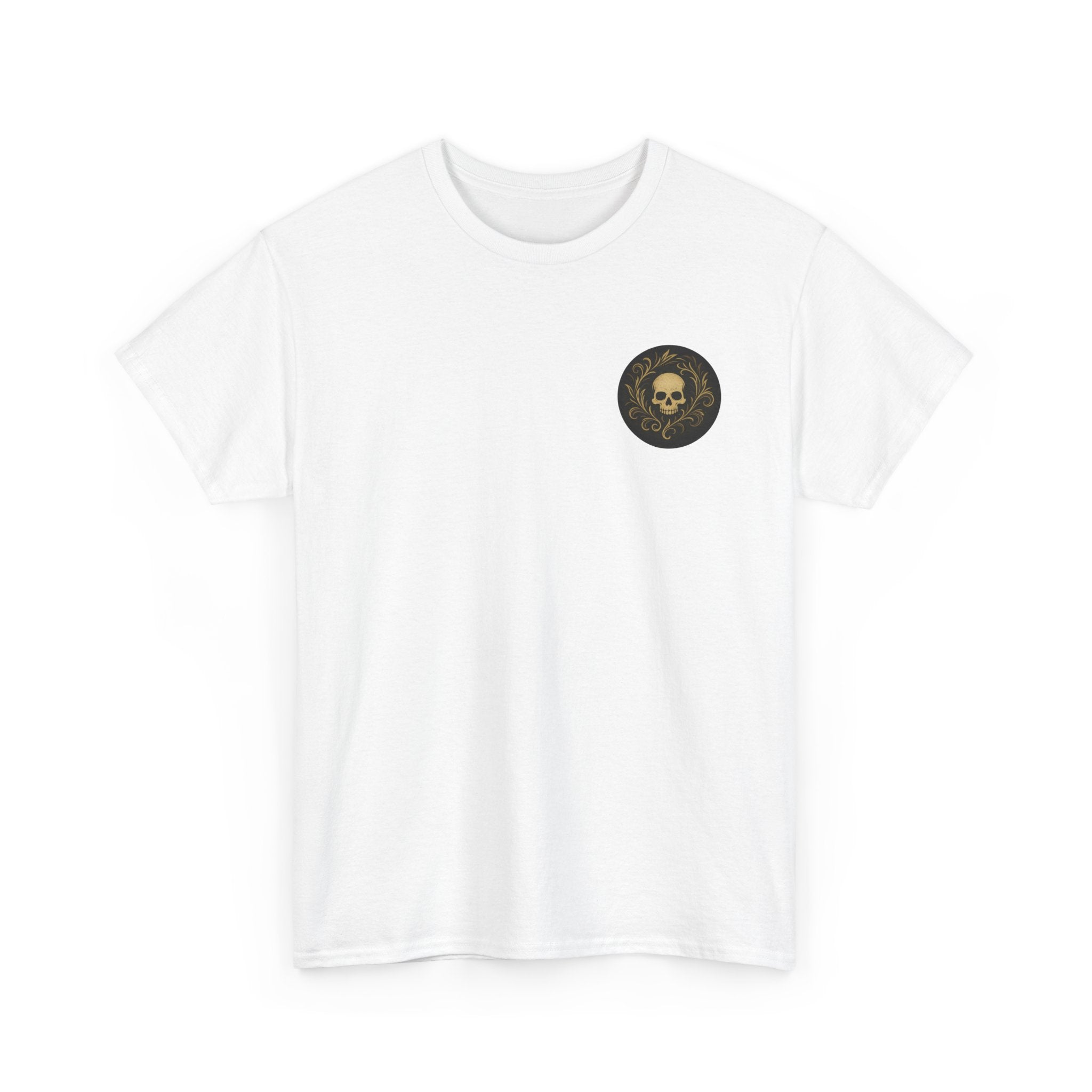 Black Mana Emblem T-Shirt — Ambition • Sacrifice • Dominion • Death