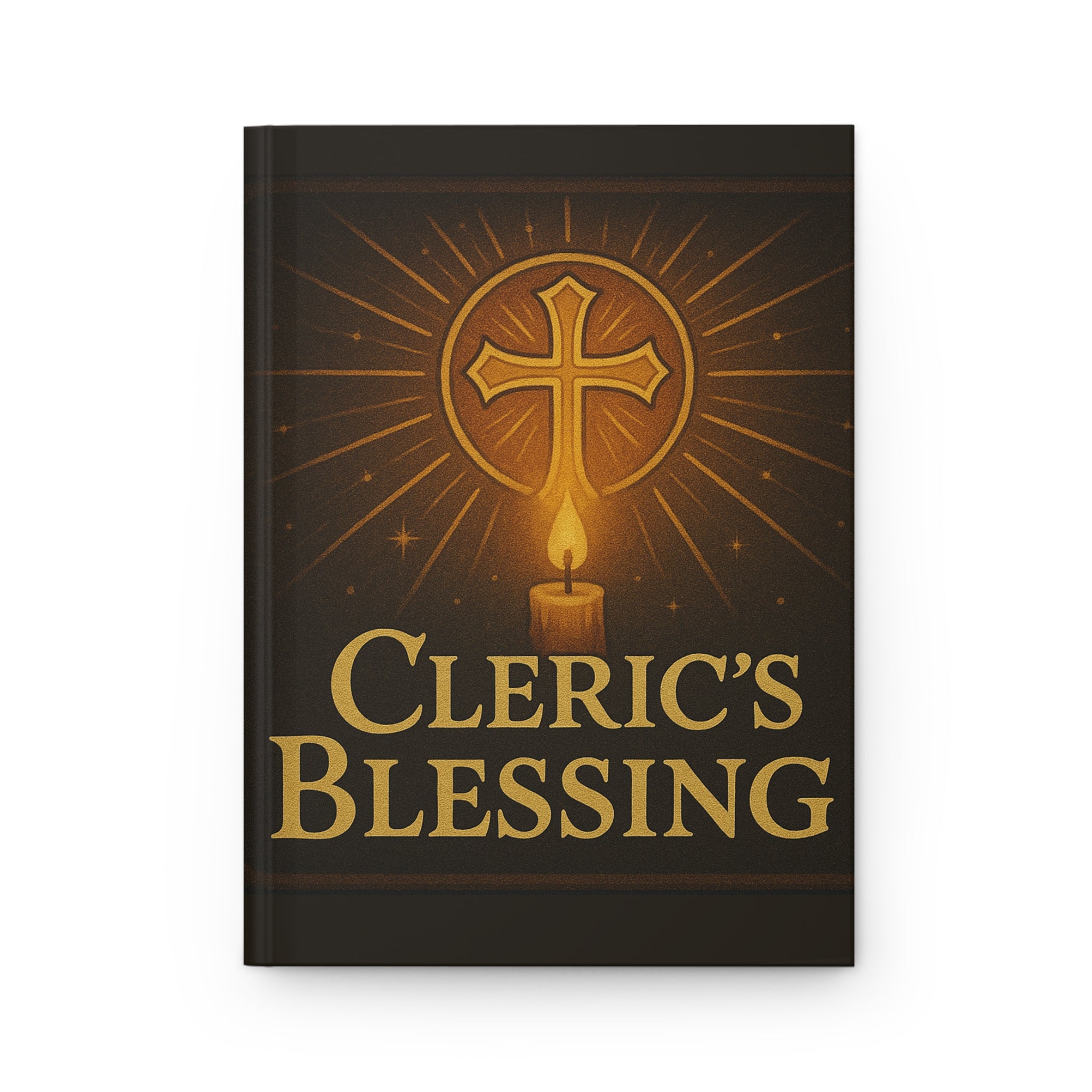 Clerics Blessing Hardcover Journal - Tabletop RPG Diary, D&D Campaign Notebook, Battle Notebook, Game Master Journal, RPG Campaign Log