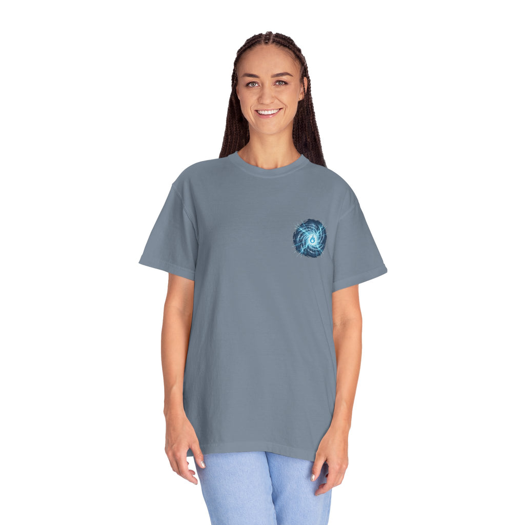Blue Mana Magic T-shirt — Magic The Gathering Inspired Tee