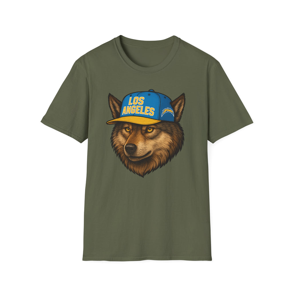 Los Angeles -Fear the Volt!- T-Shirt - Wolf Mascot - Los Angeles Wolf T-Shirt, Sports Apparel
