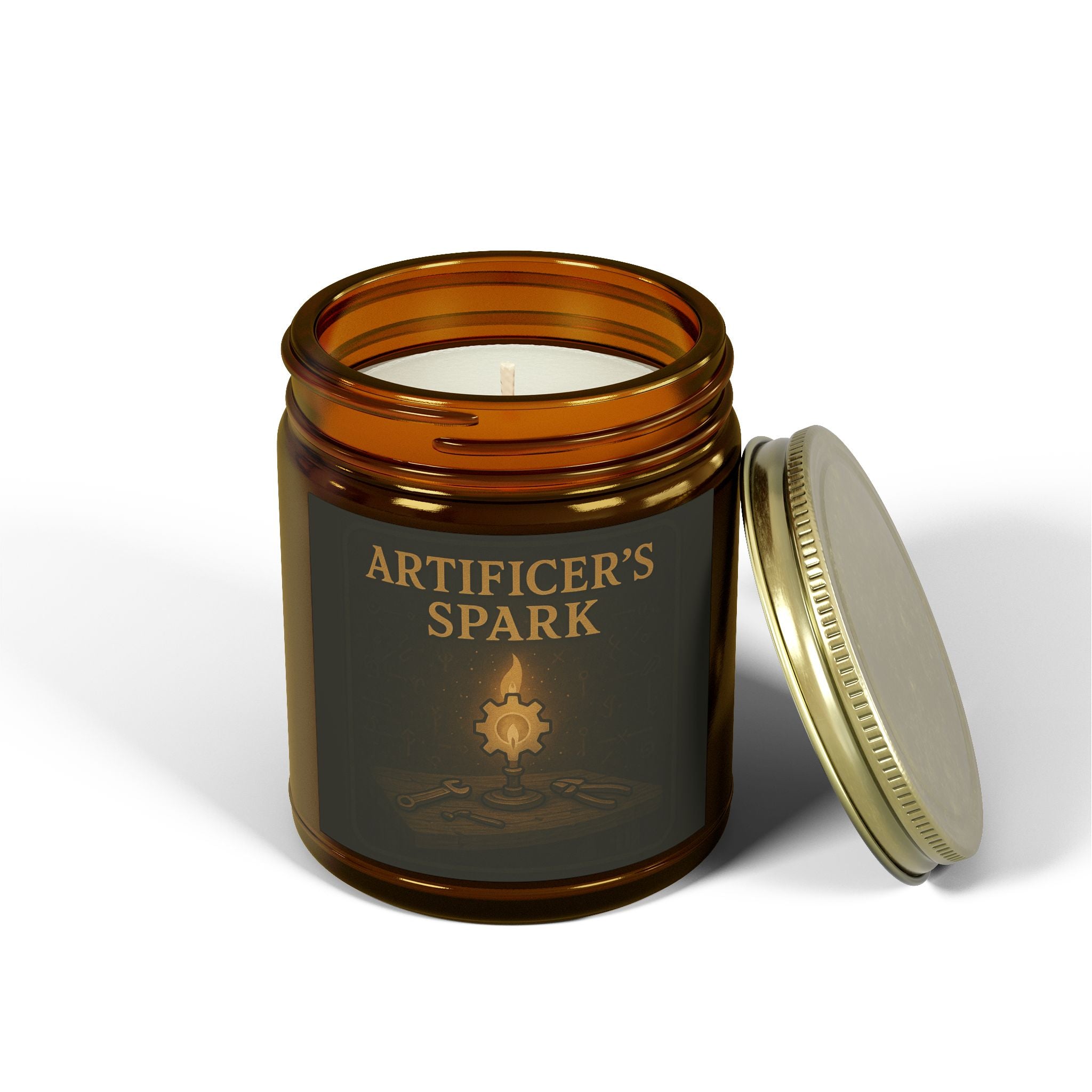 Artificer's Spark Scented Candle - Dungeon & Dragons Inspired Candle