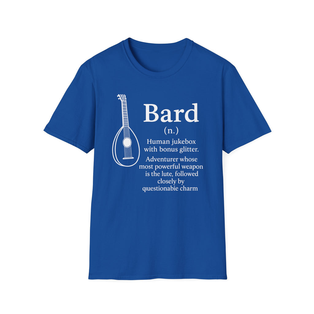 Bard Class T-Shirt - Funny Dungeons & Dragons Tee