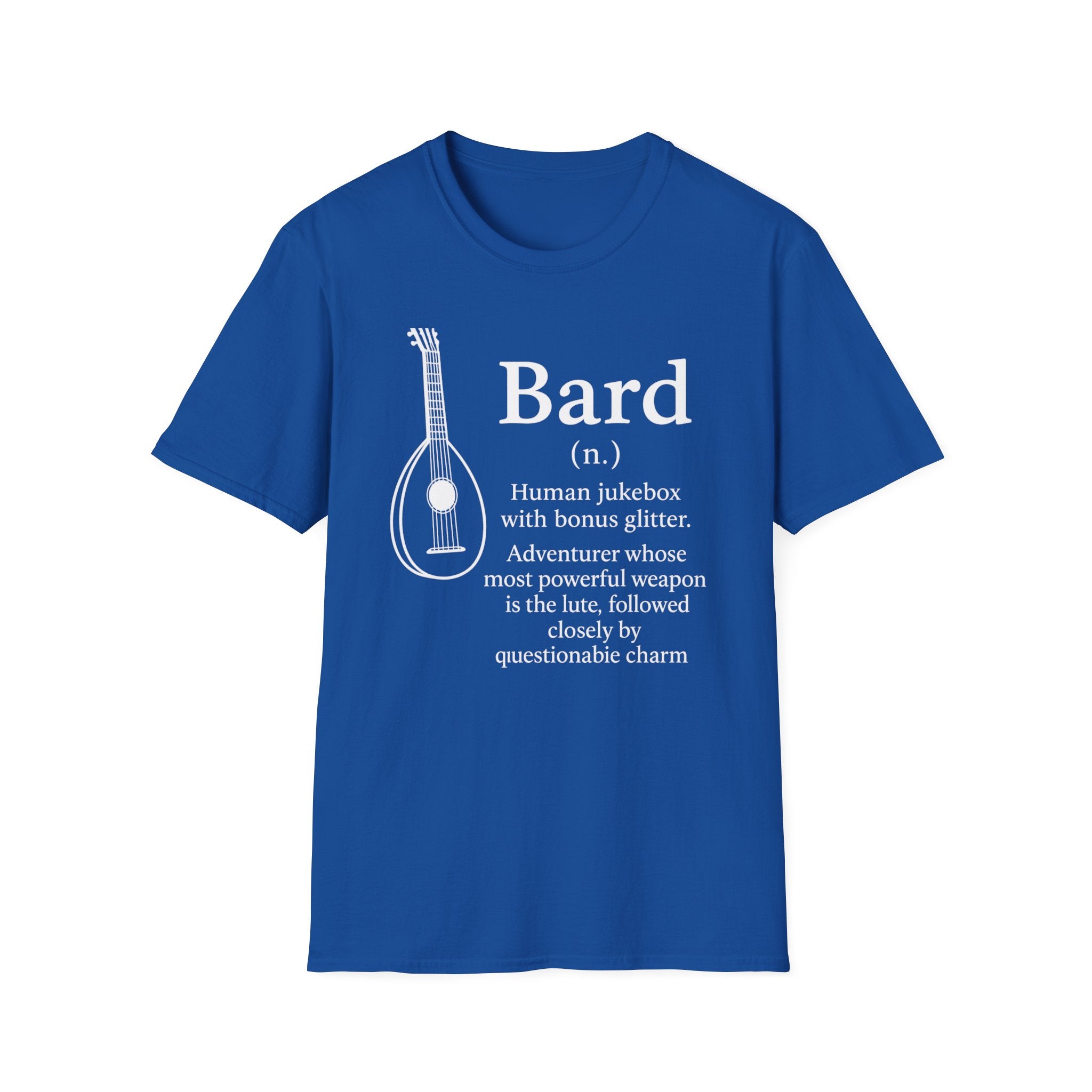 Bard Class T-Shirt - Funny Dungeons & Dragons Tee