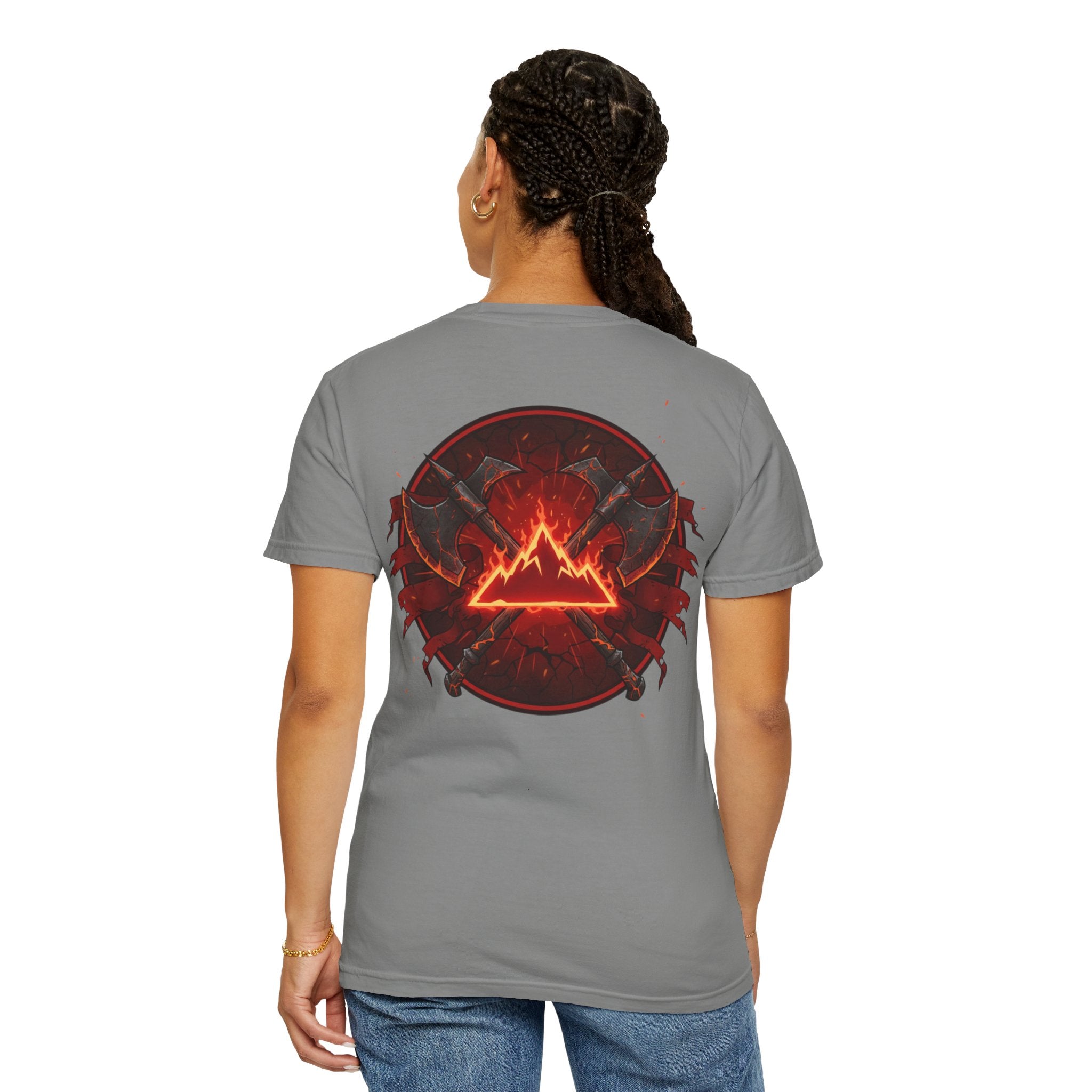 Red Mana Graphic T-Shirt — Magic The Gathering Inspired Tee