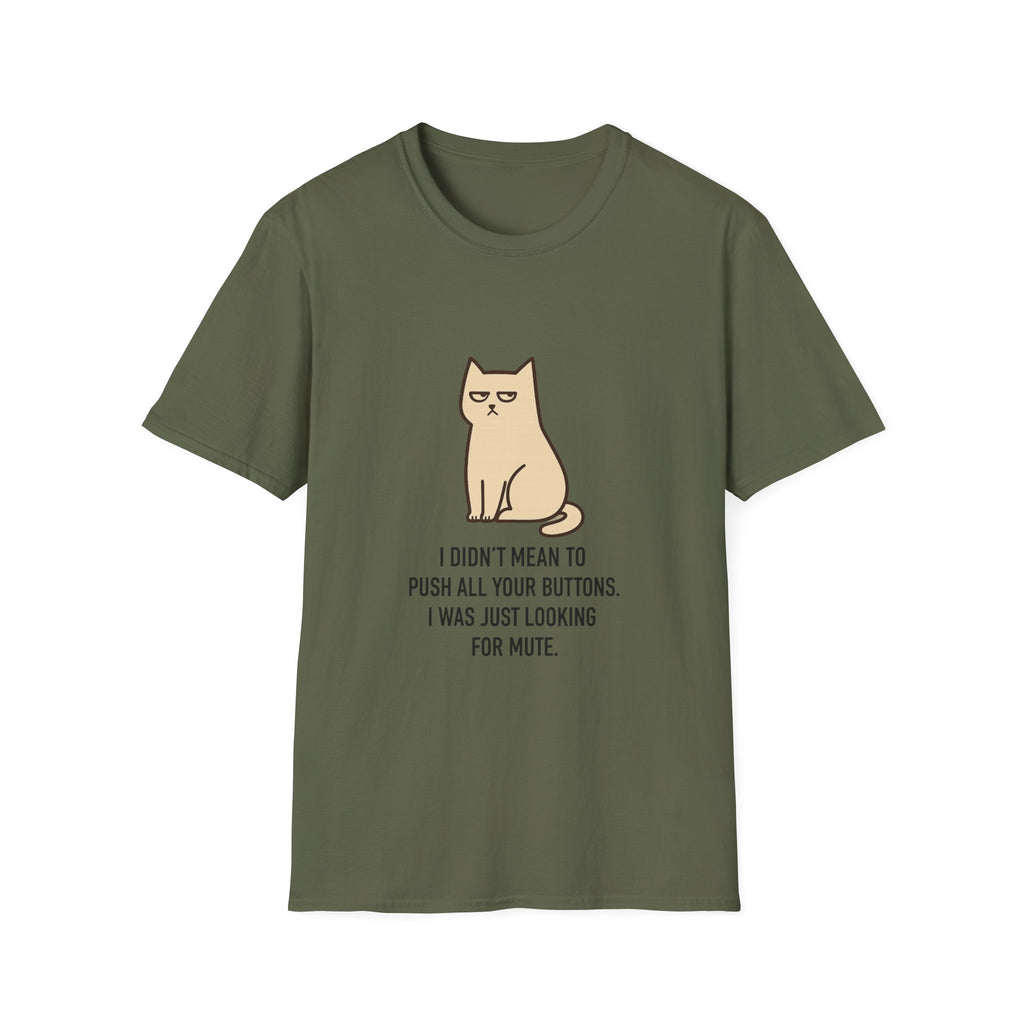 Looking for Mute Cat T-Shirt