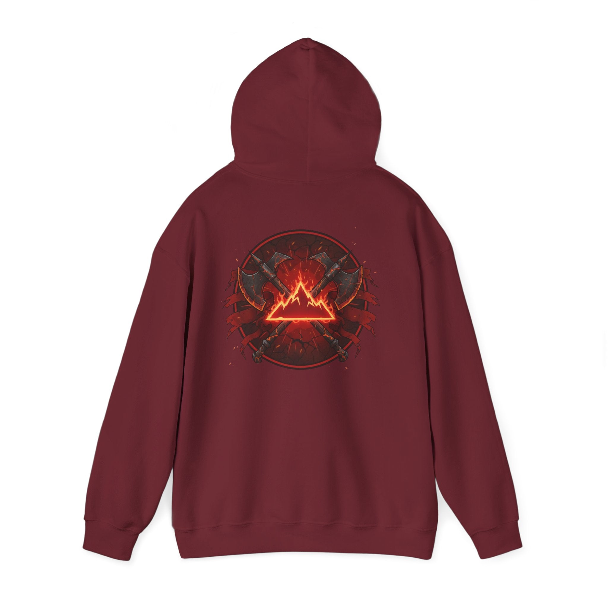 Red Mana Magic The Gathering Inspired Hoodie