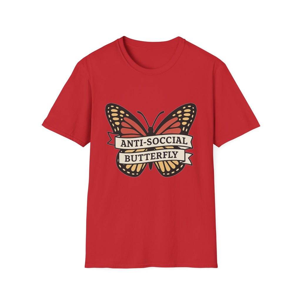 Anti-Social Butterfly Softstyle T-Shirt