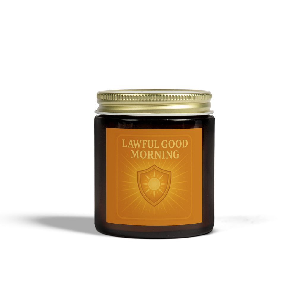 Lawful Good Morning - Dungeon & Dragons Inspired Candle