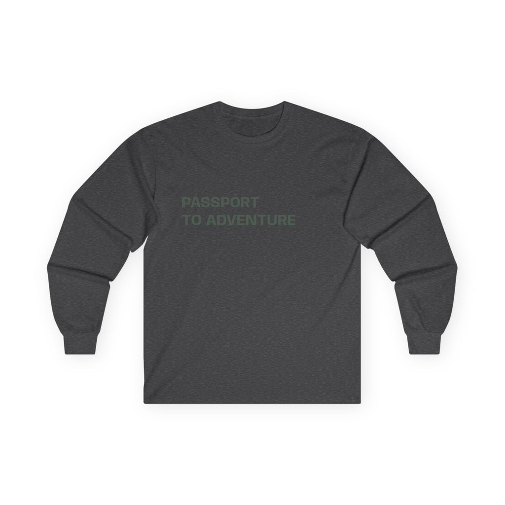 Adventure Long Sleeve Tee, Unisex Outdoors Shirt
