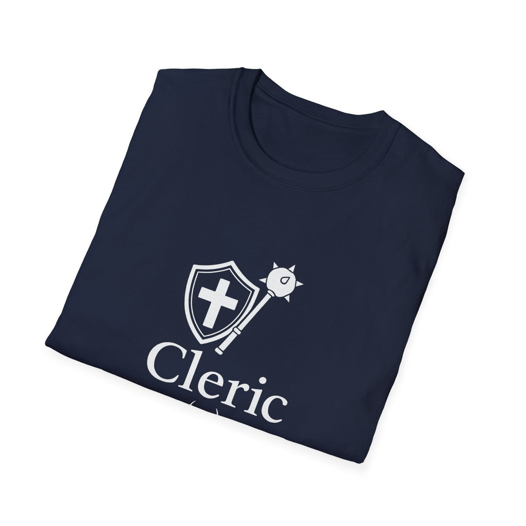 Cleric Class T-Shirt - Funny Dungeons & Dragons Tee