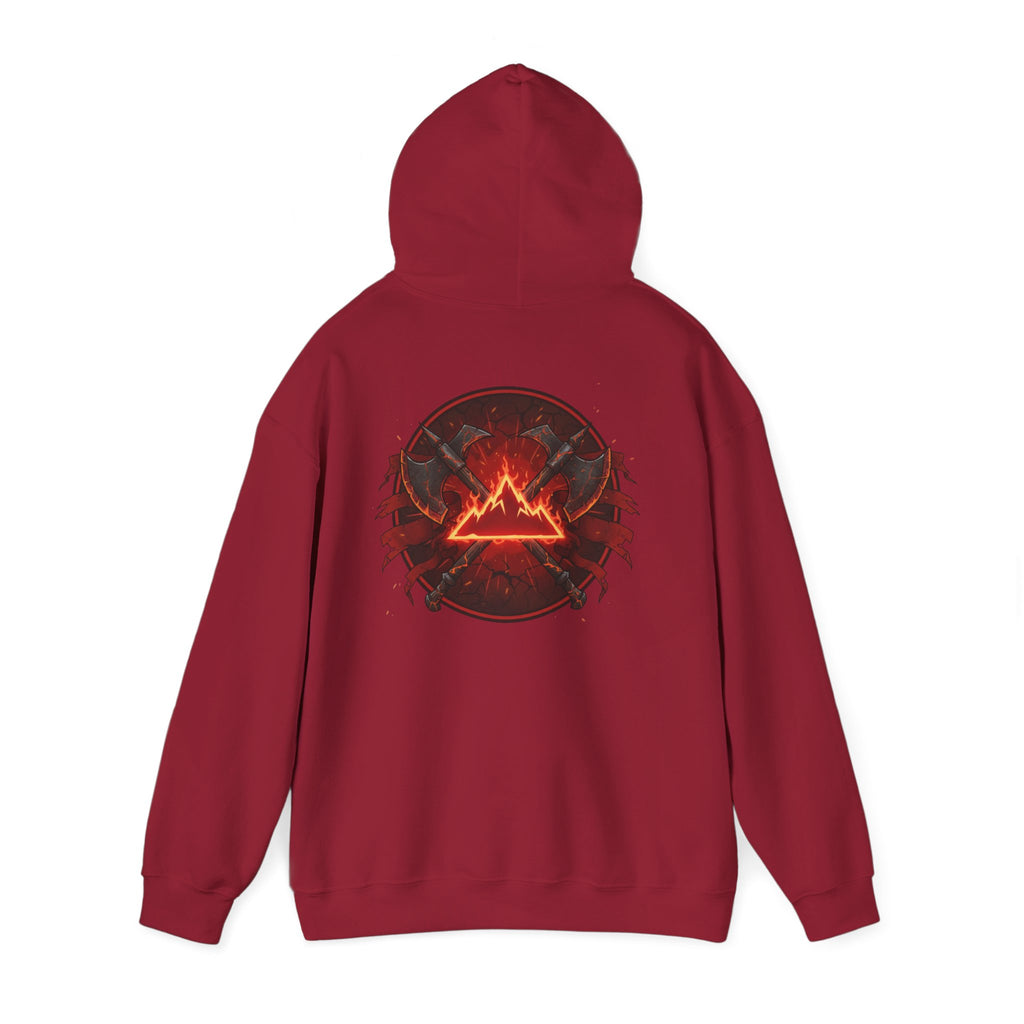 Red Mana Magic The Gathering Inspired Hoodie