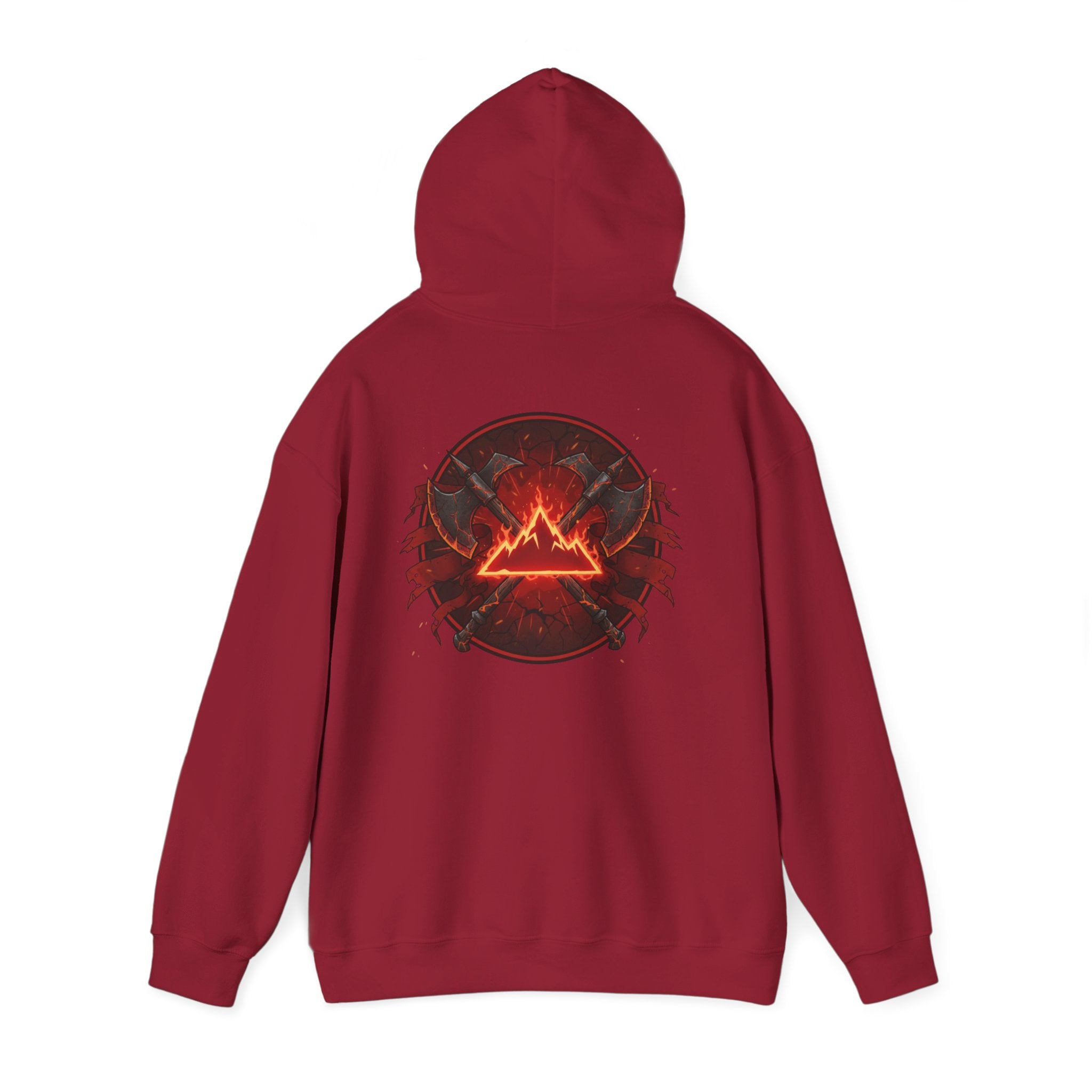 Red Mana Magic The Gathering Inspired Hoodie