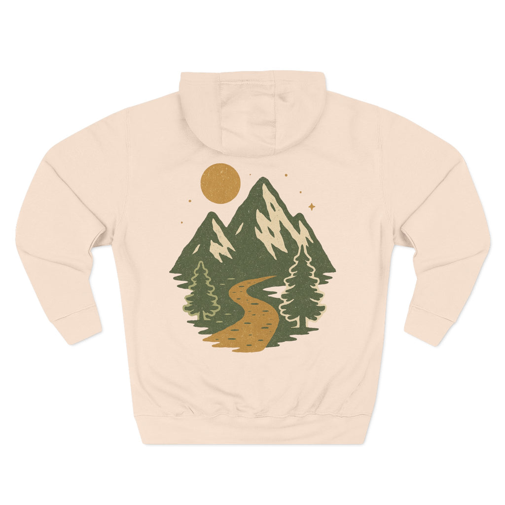 Mountain and Pine Fleece Hoodie