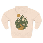 Mountain and Pine Fleece Hoodie