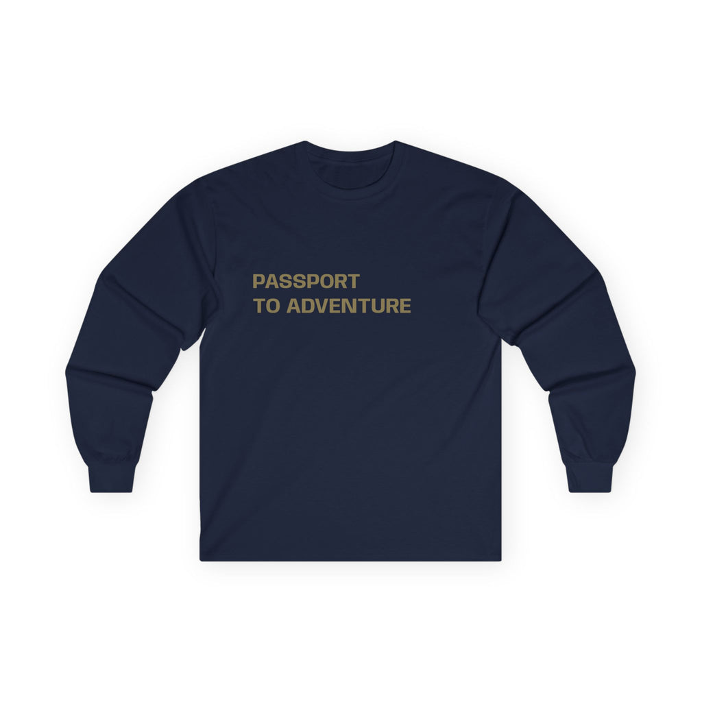 Adventure Long Sleeve Tee, Unisex Outdoors Shirt