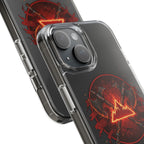 Red Mana Magic The Gathering Inspired Design - Impact-Resistant Phone Case