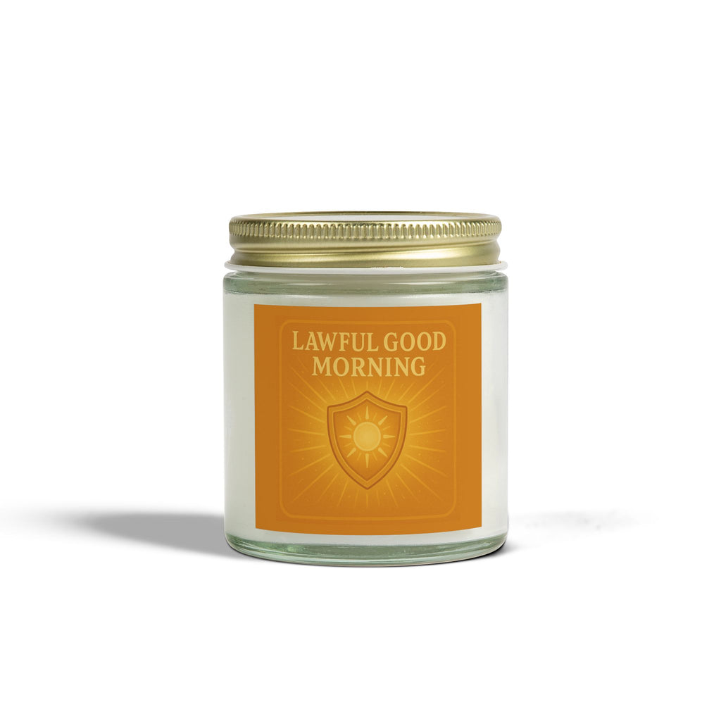 Lawful Good Morning - Dungeon & Dragons Inspired Candle