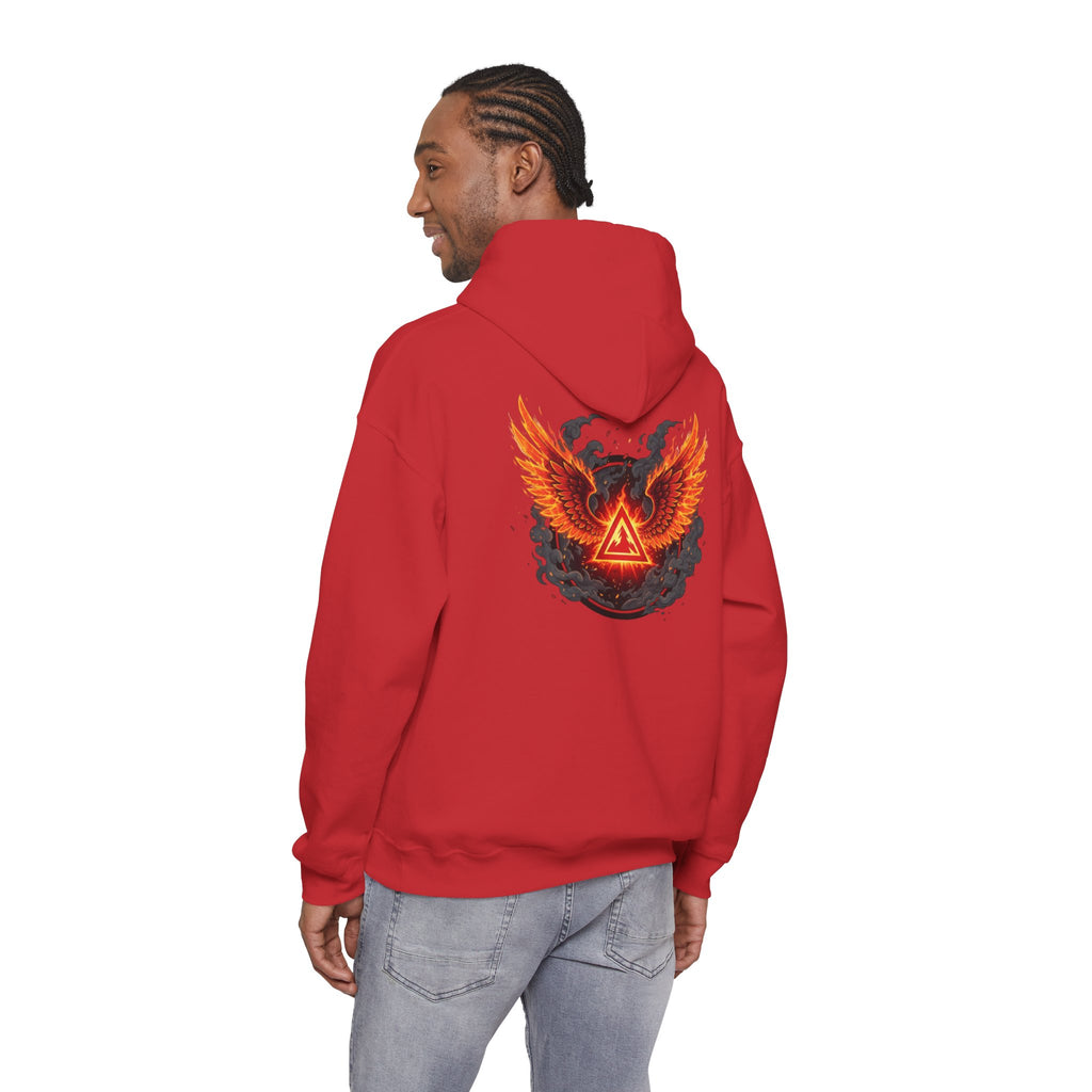 Red Mana Magic: Magic the Gathering Inspired Hoodie