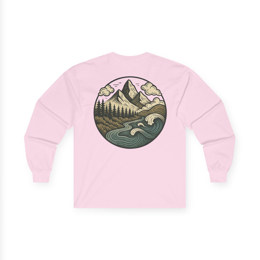 Adventure Long Sleeve Tee, Unisex Outdoors Shirt