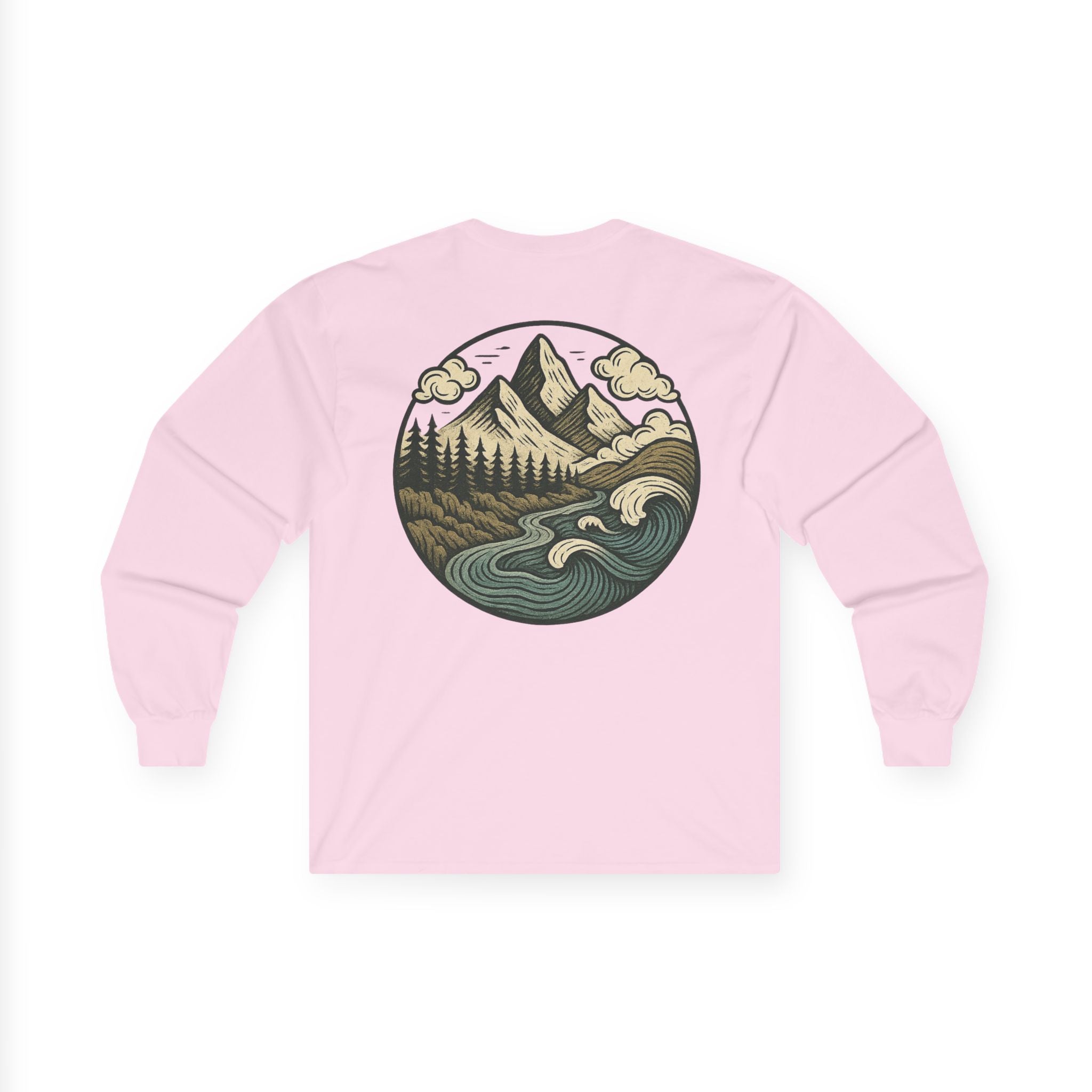 Adventure Long Sleeve Tee, Unisex Outdoors Shirt