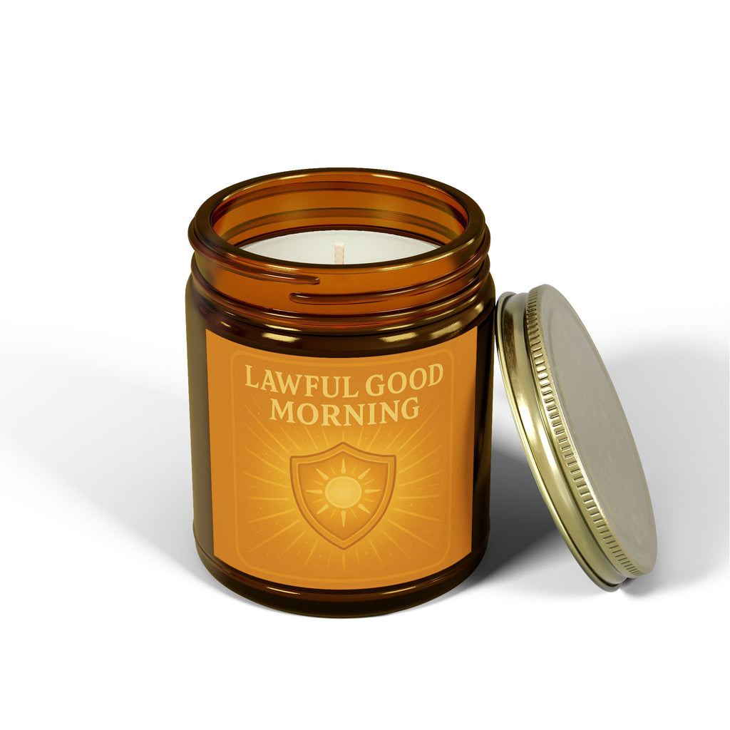 Lawful Good Morning - Dungeon & Dragons Inspired Candle