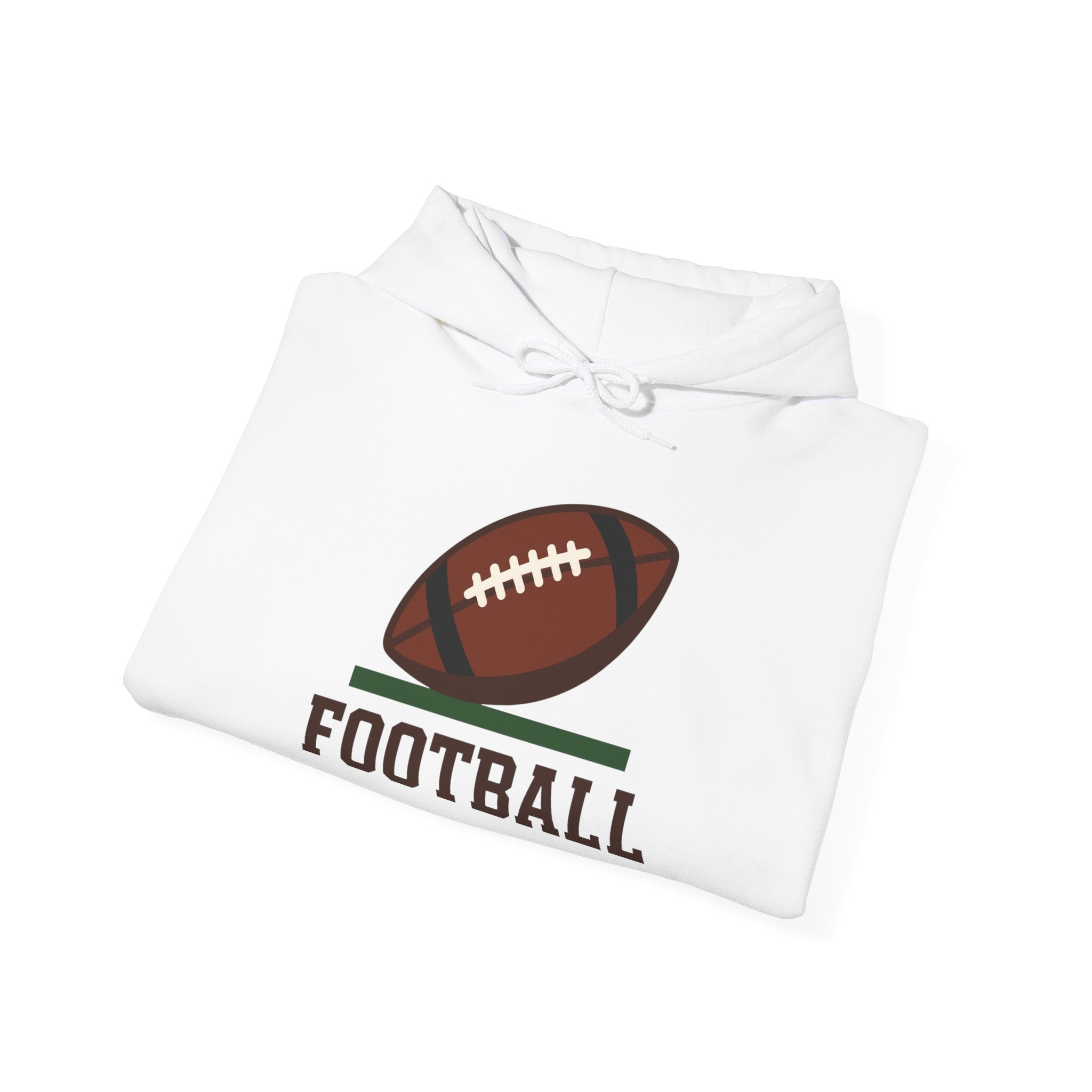 Football Player Personalized Hoodie - Custom Name & Number