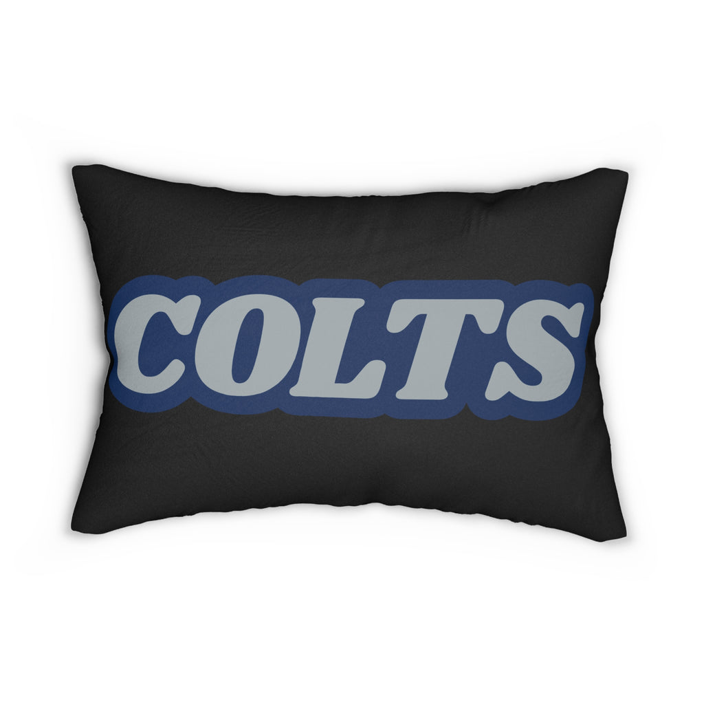 Colts Inspired Football Pillow | Game Day Home Décor, Sporty Home Decor, Team Spirit Cushion, Perfect Gift for Fans