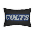 Colts Inspired Football Pillow | Game Day Home Décor, Sporty Home Decor, Team Spirit Cushion, Perfect Gift for Fans