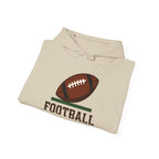 Football Player Personalized Hoodie - Custom Name & Number