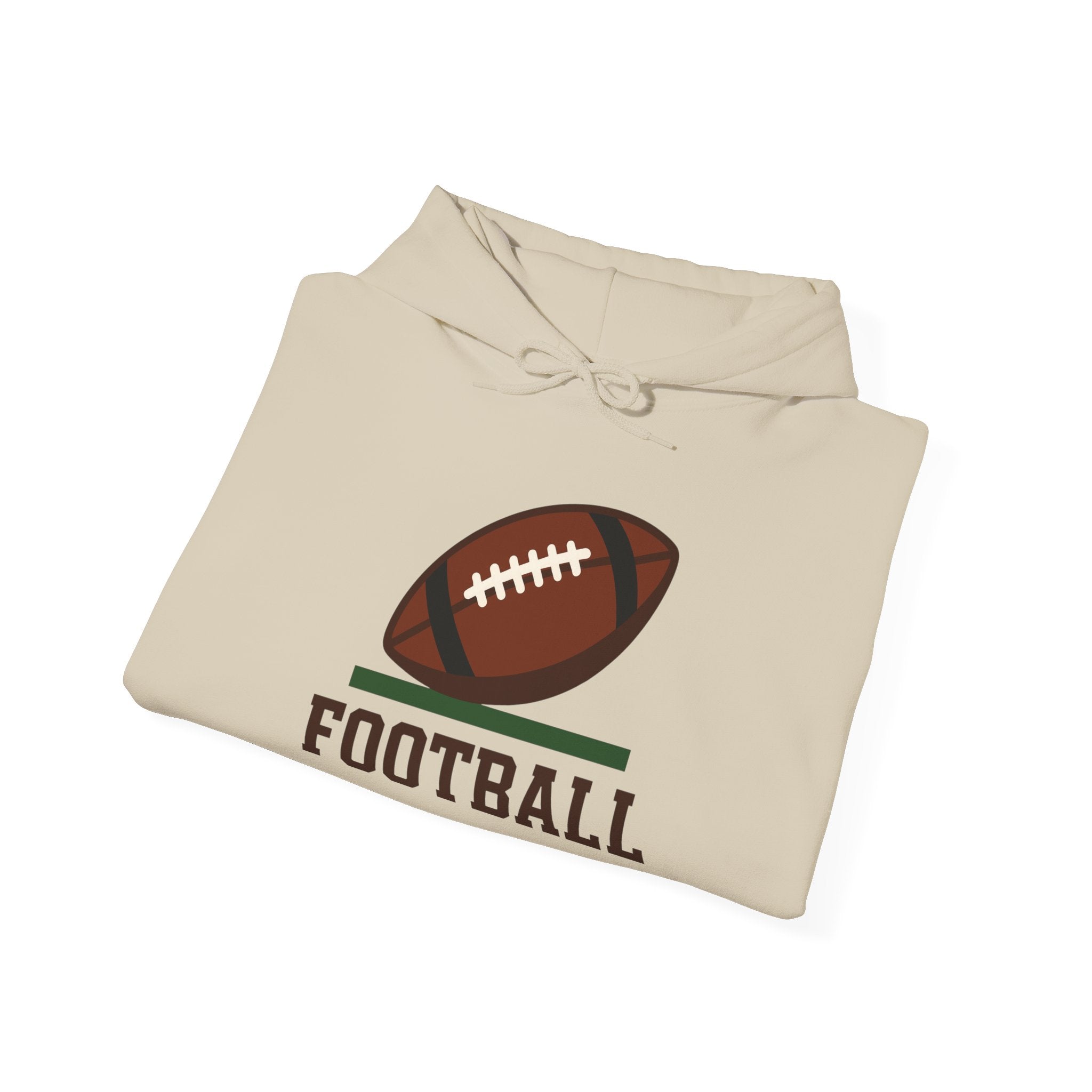 Football Player Personalized Hoodie - Custom Name & Number