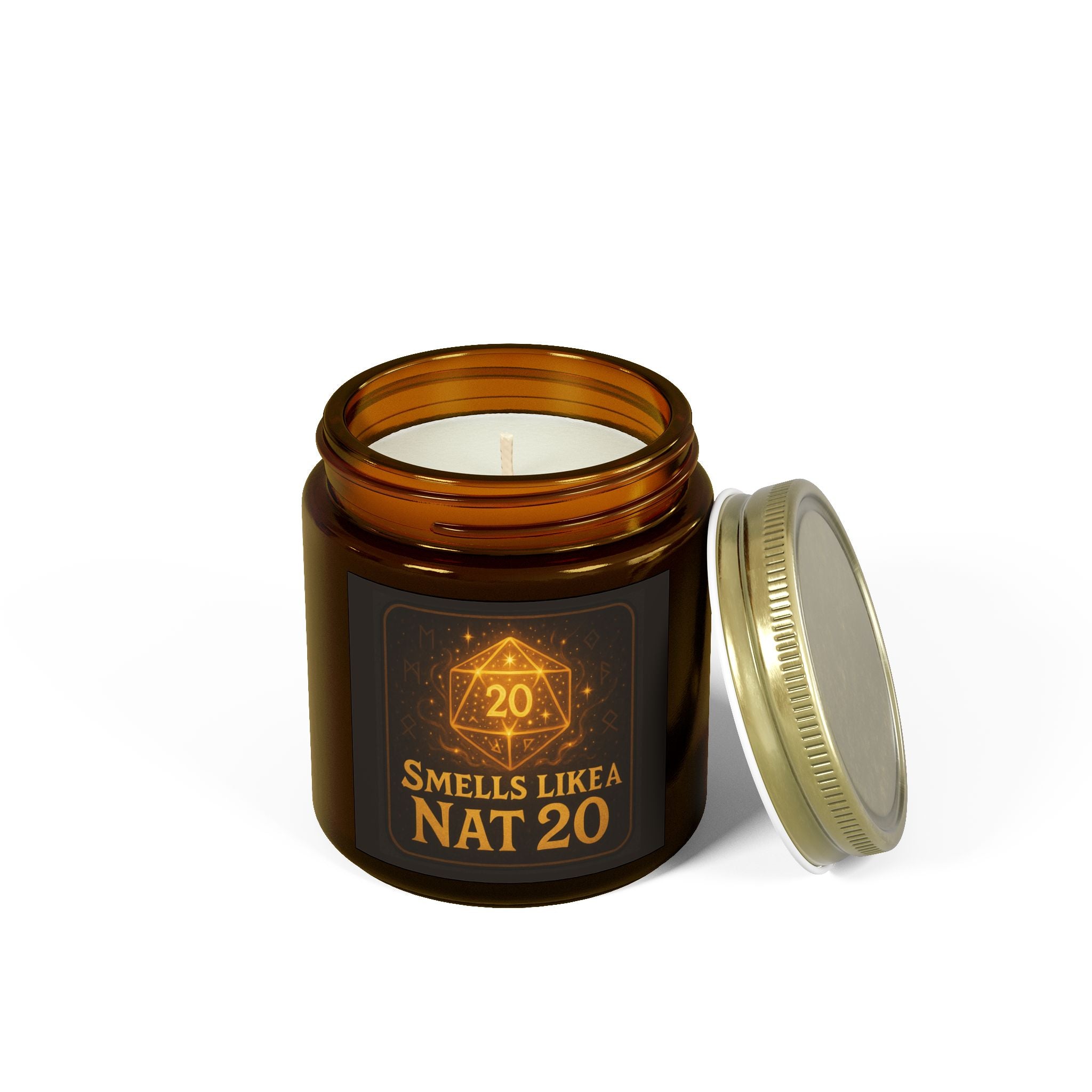 Smells Like a Nat 20 - Dungeon & Dragons Inspired Candle