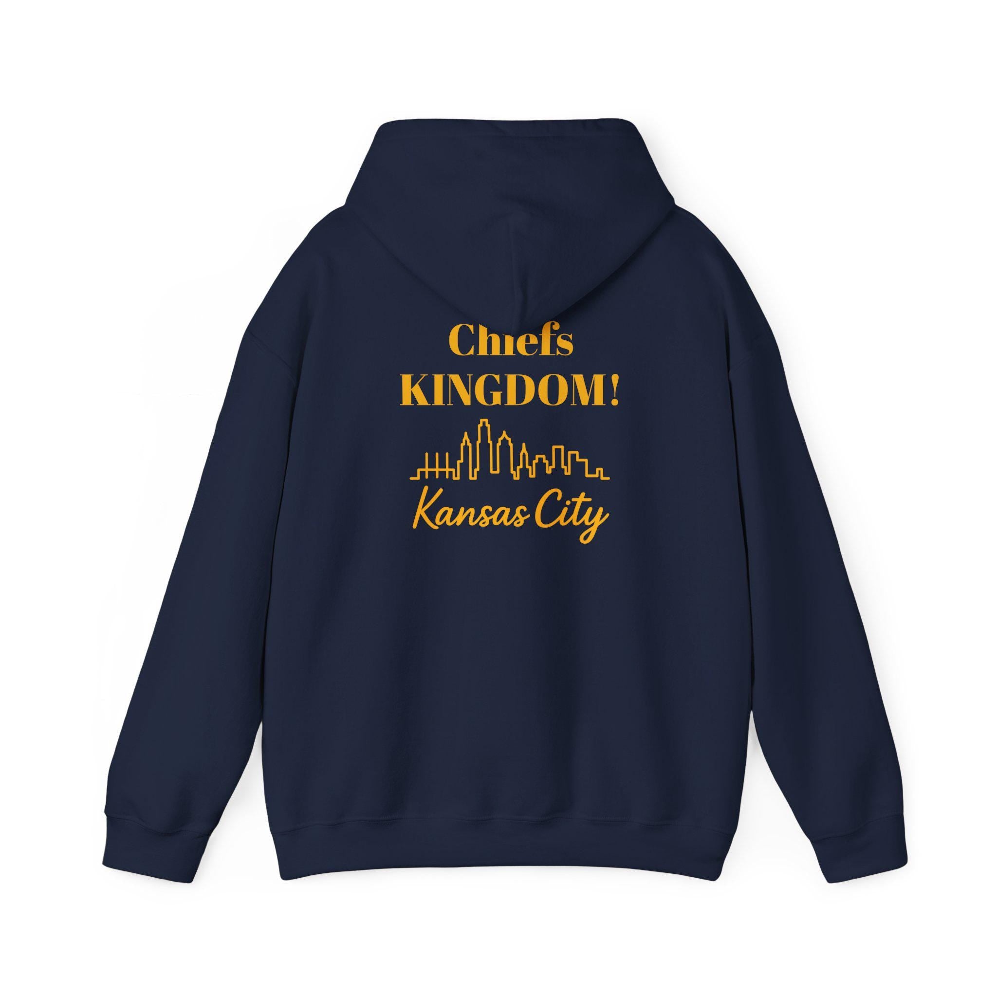 Kansas City "Red Kingdom" Hoodie - Eagle Mascot - Kansas City Football