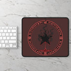 Black Mana Gaming Mouse Pad – Magic the Gathering Inspired | RPG Desk Mat | Gamer Setup Accessory | Dark Arcane Design