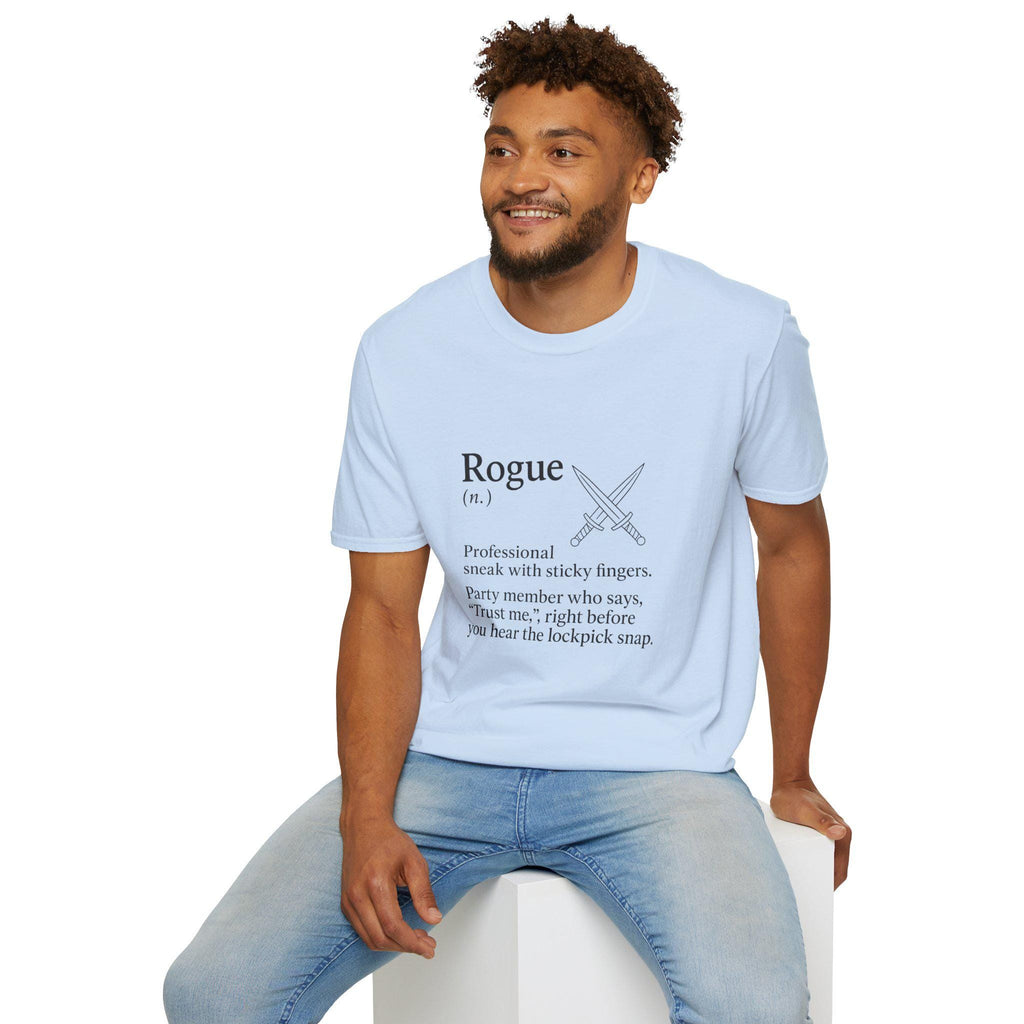 Rogue Class T-Shirt - Funny Dungeons & Dragons Tee