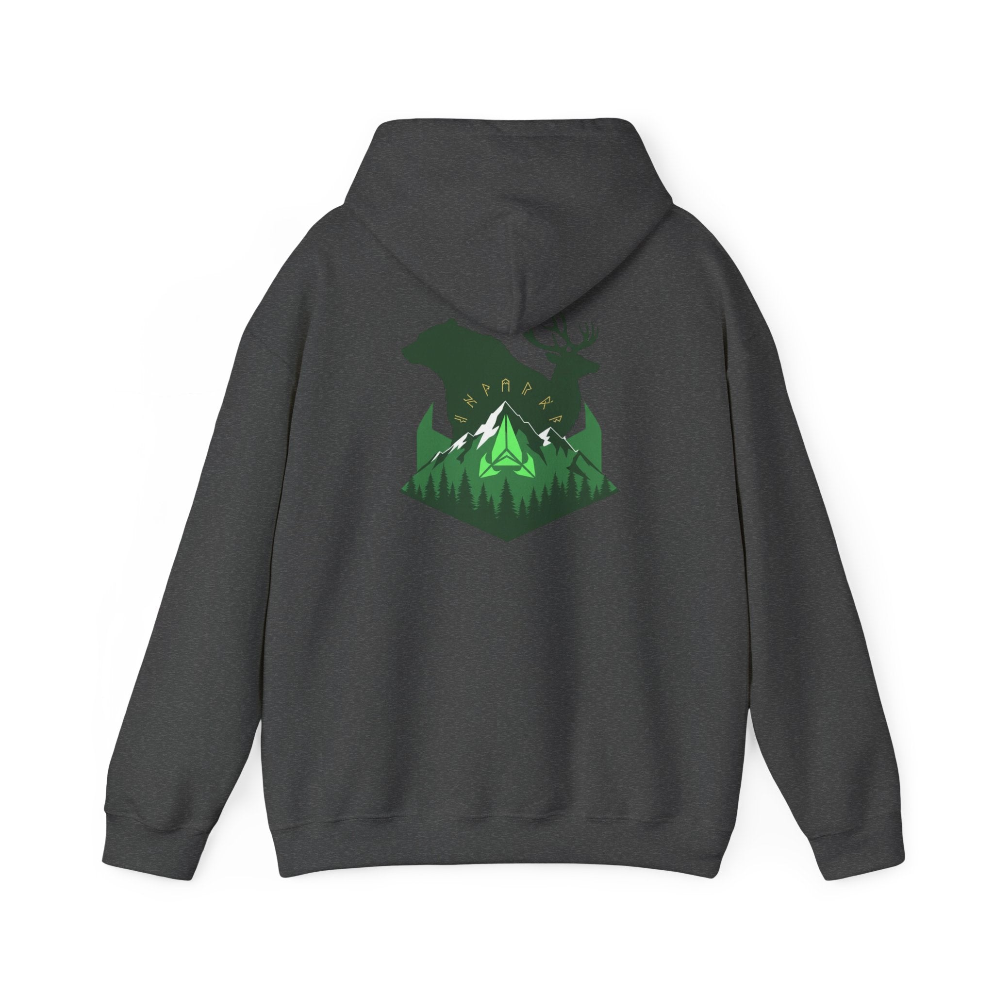 Magic: The Gathering 'Green Mana' Hoodie — MTG Forest Spell Pullover
