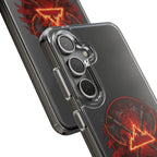 Red Mana Magic The Gathering Inspired Design - Impact-Resistant Phone Case
