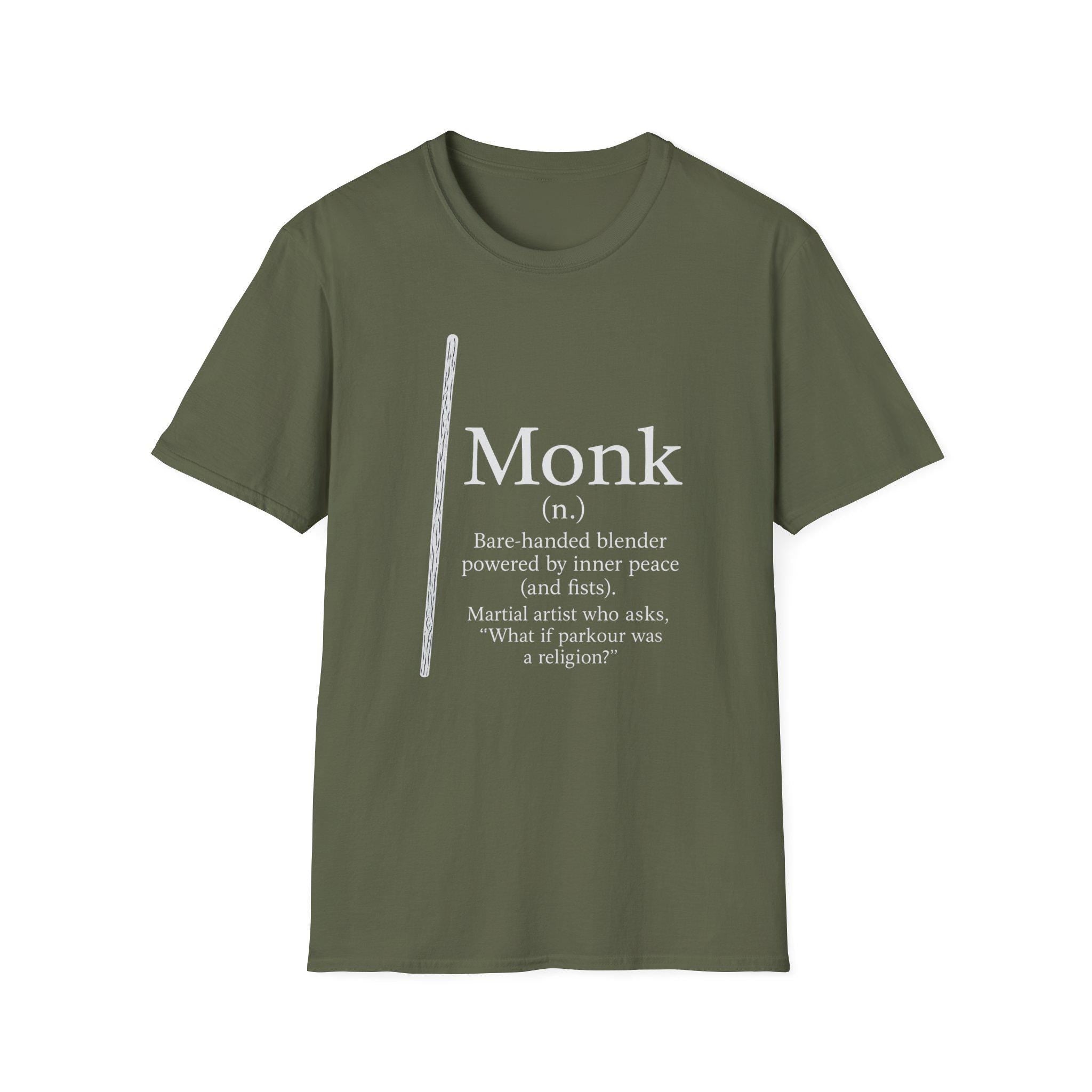 Monk Class T-Shirt - Funny Dungeons & Dragons Tee