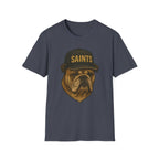 New Orleans Saints -Marching to Victory- Fan T-Shirt - Bulldog Mascot