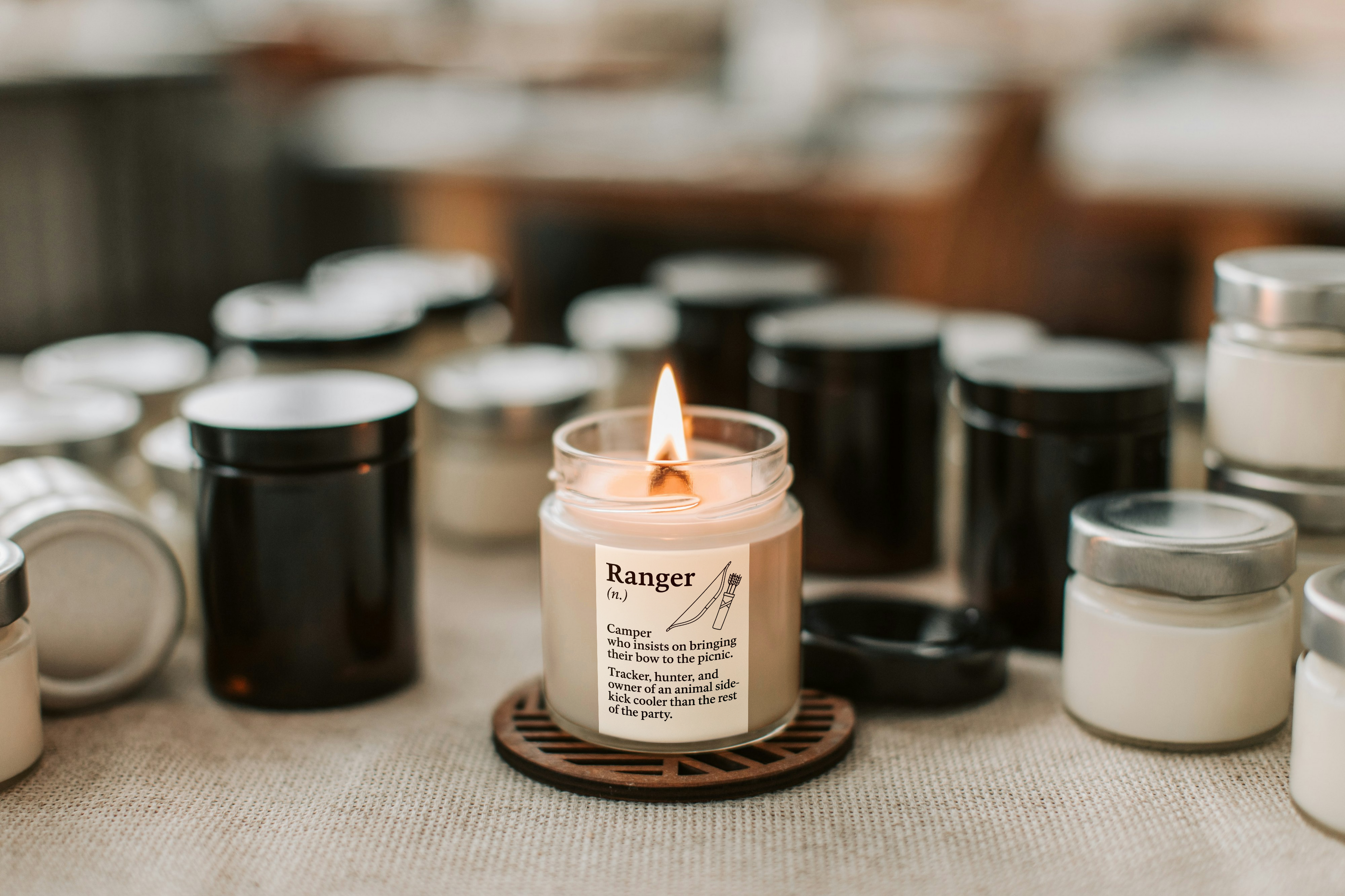 Ranger Candle | DnD Class Gift | Funny RPG Candle for Dungeon Masters & Players | Tabletop Gamer Decor | Dungeons and Dragons Gift Idea