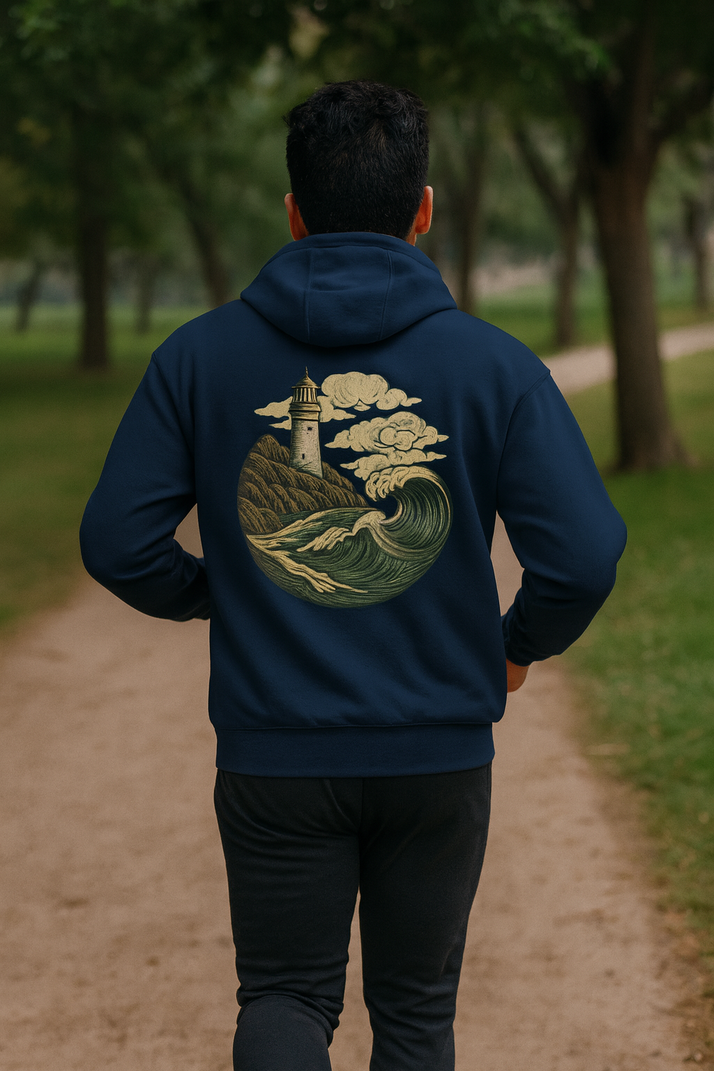 Adventure Seeker Three-Panel Fleece Hoodie, Outdoor Spirit Sweatshirt, Explore Beyond Limits Hoodie, Wild Hearts Fleece Jacket, Wanderlust