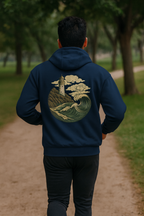 Adventure Seeker Three-Panel Fleece Hoodie, Outdoor Spirit Sweatshirt, Explore Beyond Limits Hoodie, Wild Hearts Fleece Jacket, Wanderlust
