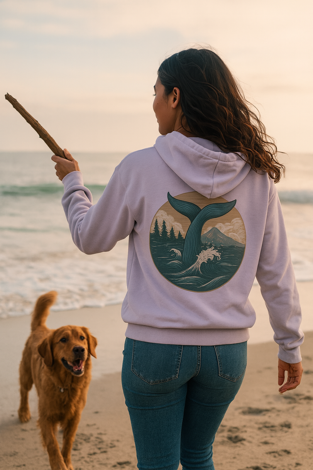 Ocean Adventure Fleece Hoodie, Coastal Wanderer Sweatshirt, Seaside Explorer Hoodie, Nautical Vibes Jacket, Beach Lover Outerwear