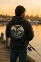 Ocean Adventure Fleece Hoodie, Coastal Wanderer Sweatshirt, Seaside Explorer Hoodie, Nautical Vibes Jacket, Beach Lover Outerwear