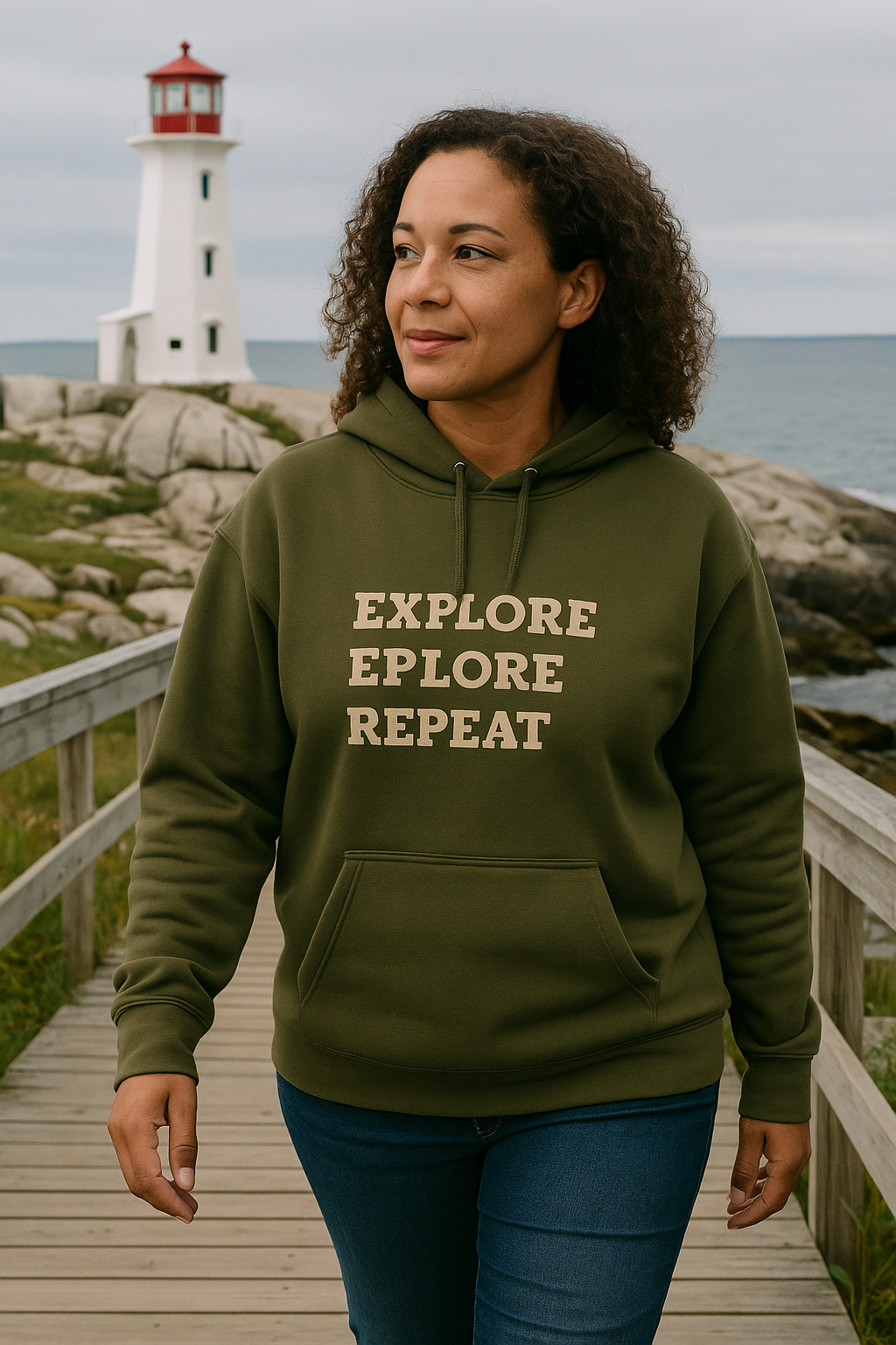 Ocean Adventure Fleece Hoodie, Coastal Wanderer Sweatshirt, Seaside Explorer Hoodie, Nautical Vibes Jacket, Beach Lover Outerwear