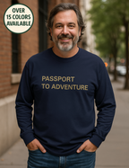 Adventure Long Sleeve Tee, Unisex Outdoors Shirt