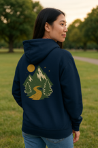 Mountain and Pine Fleece Hoodie