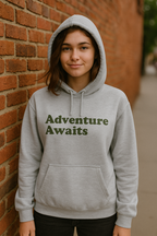 Mountain and Pine Fleece Hoodie