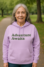 Mountain and Pine Fleece Hoodie